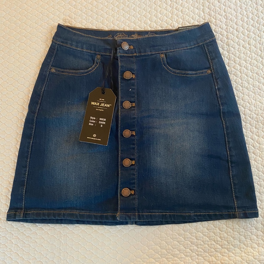 Jean skirt